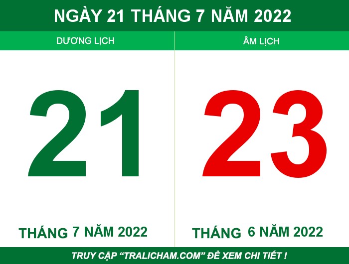 Ngày 21 tháng 7 năm 2022