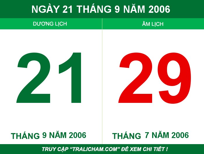 Ngày 21 tháng 9 năm 2006