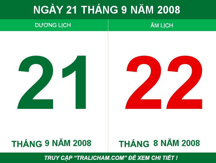 Ngày 21 tháng 9 năm 2008