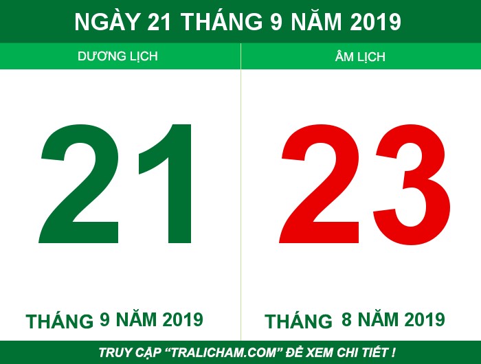 Ngày 21 tháng 9 năm 2019