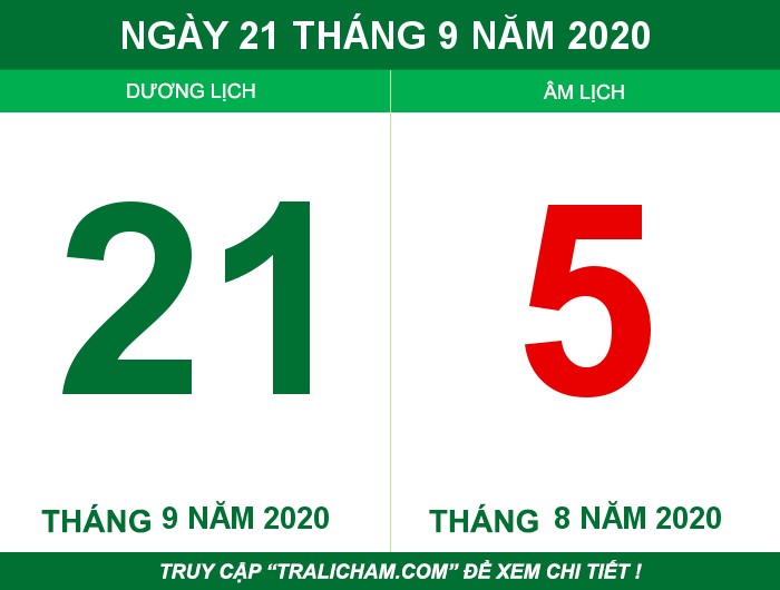 Ngày 21 tháng 9 năm 2020