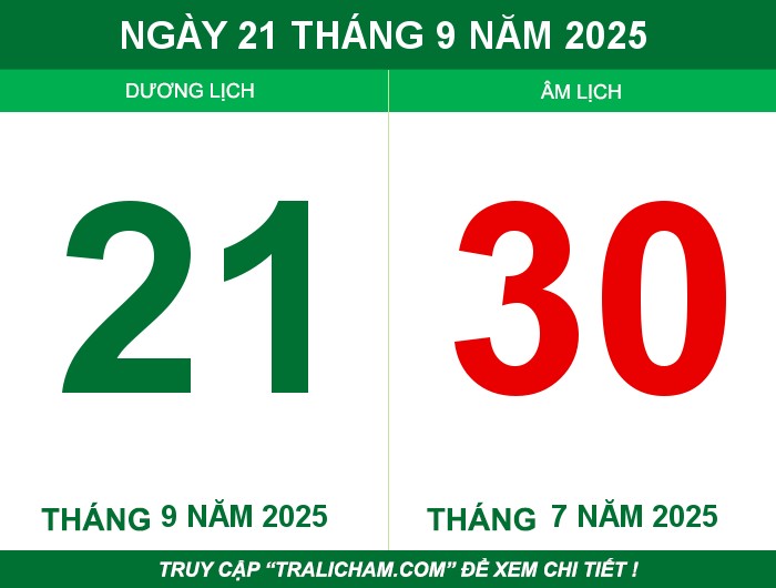 Ngày 21 tháng 9 năm 2025