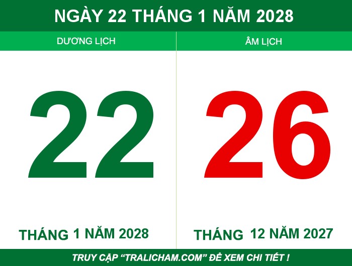 Ngày 22 tháng 1 năm 2028
