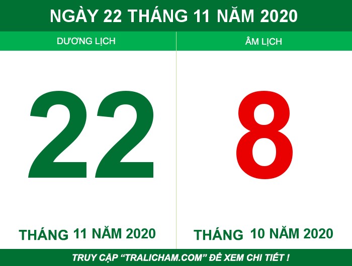 Ngày 22 tháng 11 năm 2020