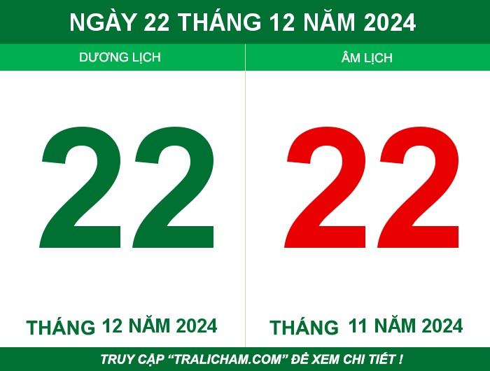 Ngày 22 tháng 12 năm 2024