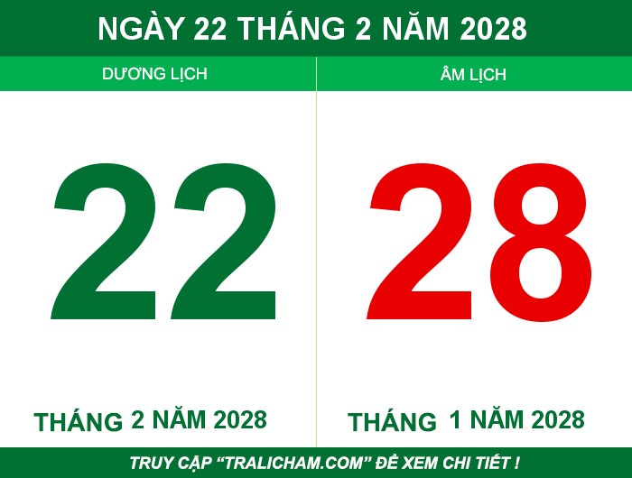 Ngày 22 tháng 2 năm 2028