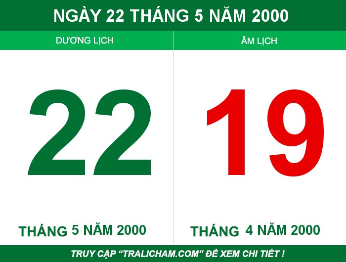 Ngày 22 tháng 5 năm 2000