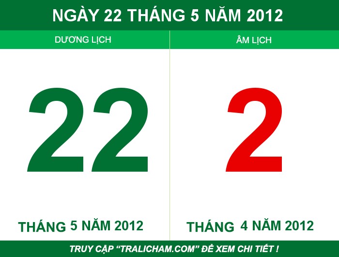 Ngày 22 tháng 5 năm 2012