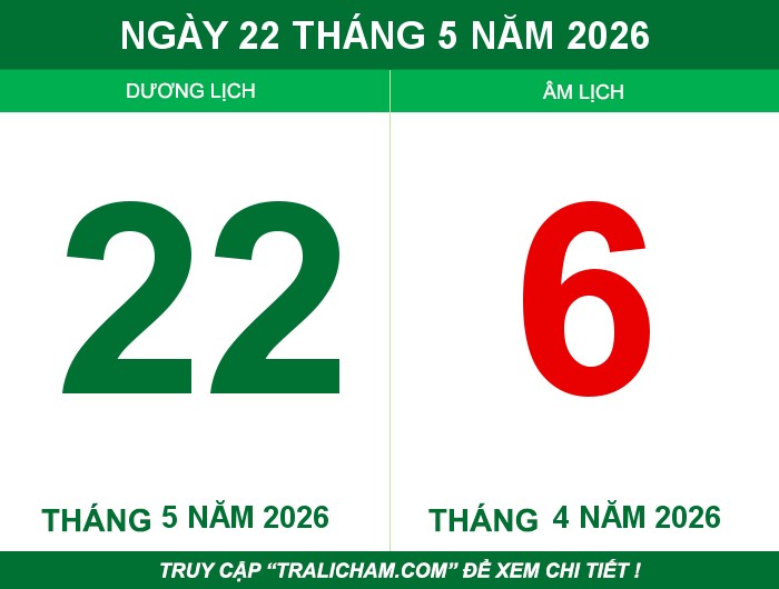 Ngày 22 tháng 5 năm 2026