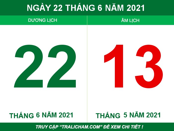 Ngày 22 tháng 6 năm 2021