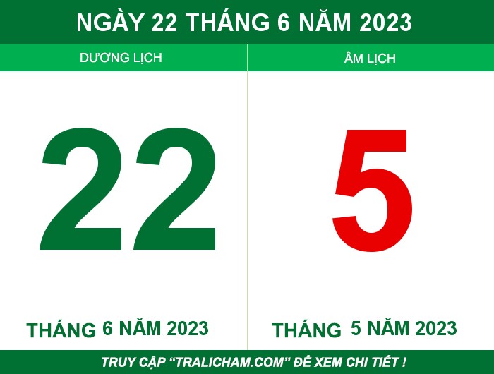 Ngày 22 tháng 6 năm 2023