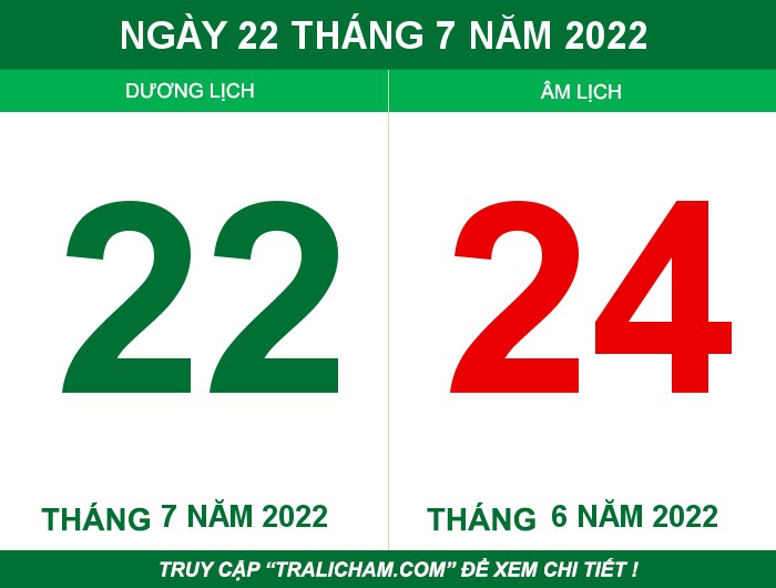 Ngày 22 tháng 7 năm 2022