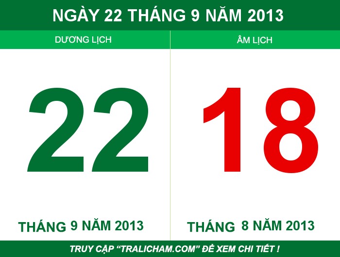 Ngày 22 tháng 9 năm 2013