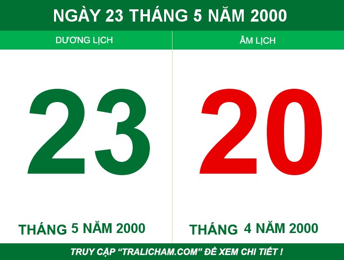 Ngày 23 tháng 5 năm 2000