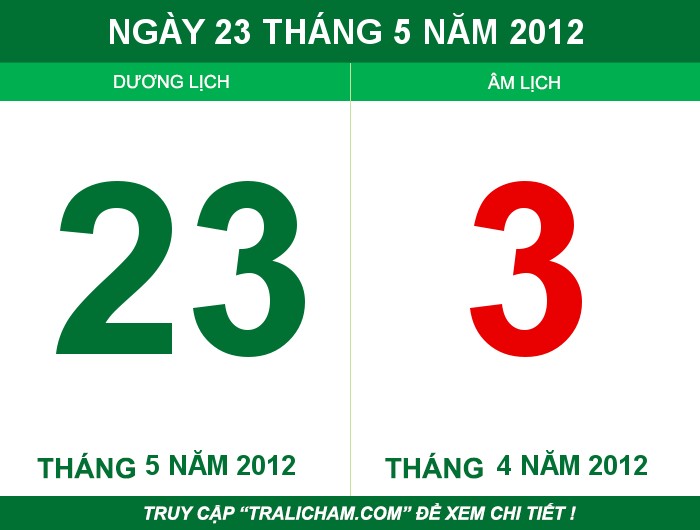 Ngày 23 tháng 5 năm 2012