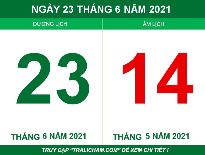 Ngày 23 tháng 6 năm 2021