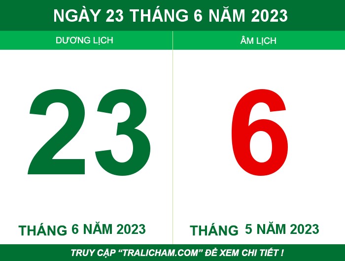 Ngày 23 tháng 6 năm 2023