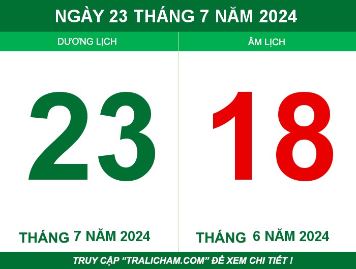 Ngày 23 tháng 7 năm 2024