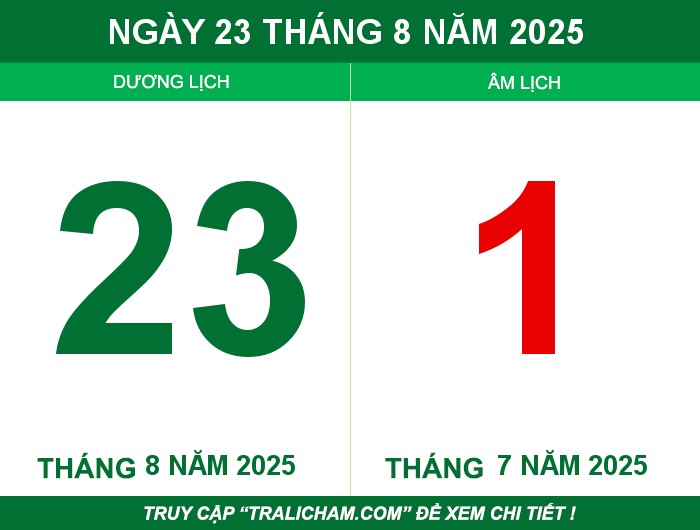 Ngày 23 tháng 8 năm 2025