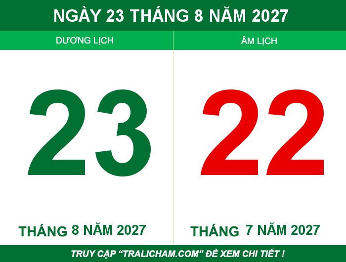 Ngày 23 tháng 8 năm 2027