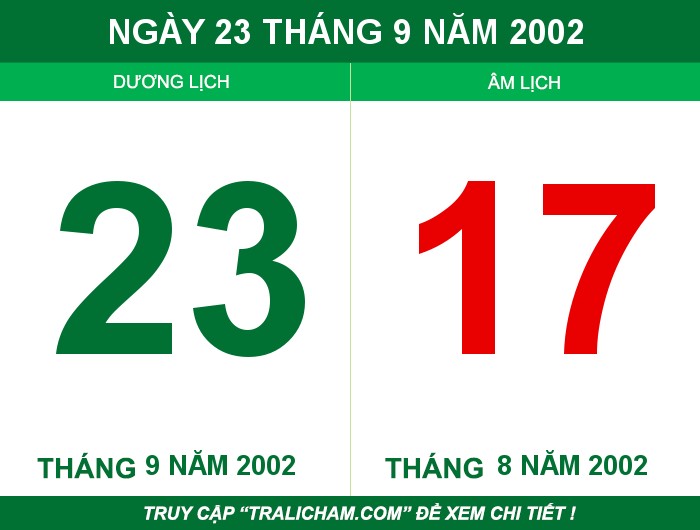 Ngày 23 tháng 9 năm 2002