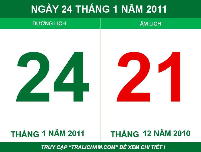 Ngày 24 tháng 1 năm 2011