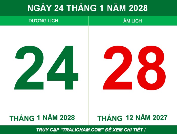 Ngày 24 tháng 1 năm 2028