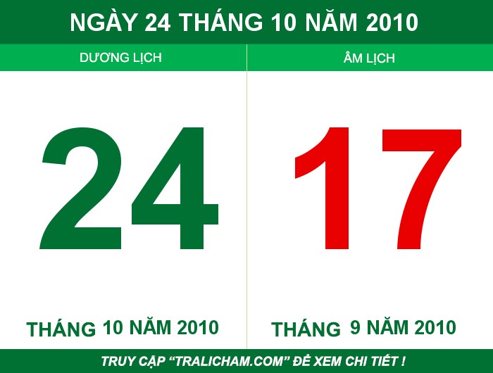 Ngày 24 tháng 10 năm 2010