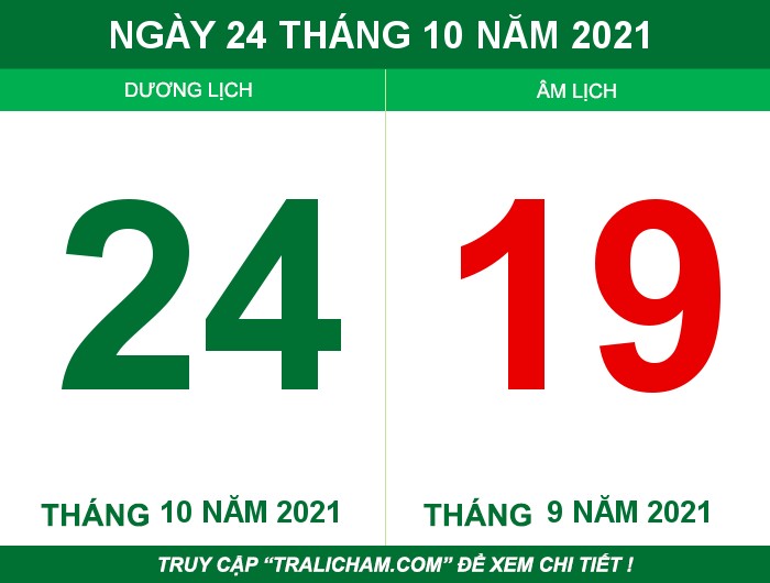 Ngày 24 tháng 10 năm 2021