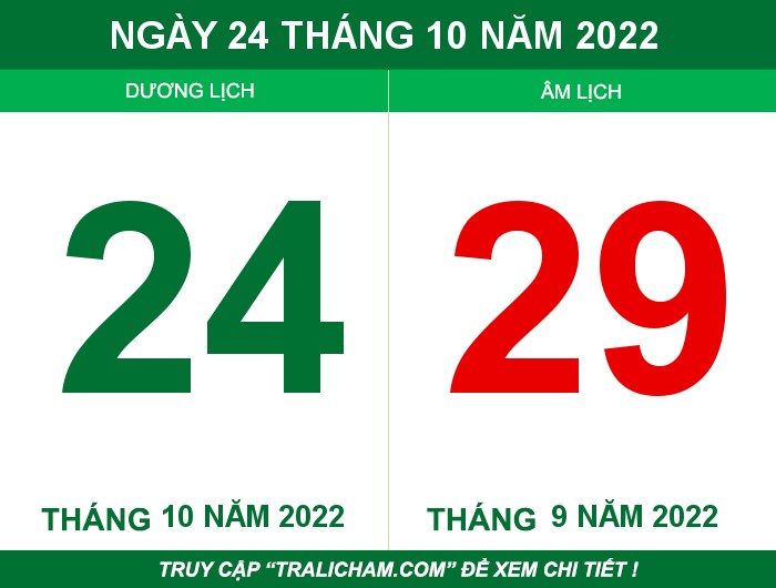 Ngày 24 tháng 10 năm 2022