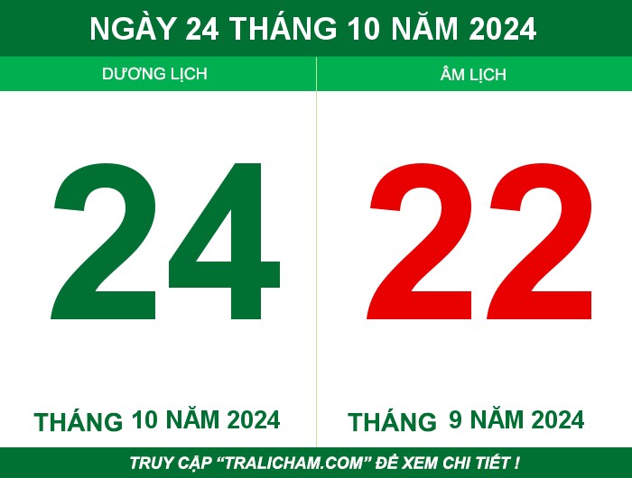 Ngày 24 tháng 10 năm 2024