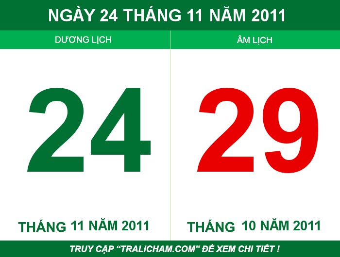 Ngày 24 tháng 11 năm 2011