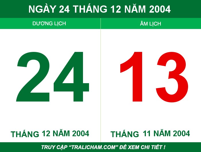 Ngày 24 tháng 12 năm 2004