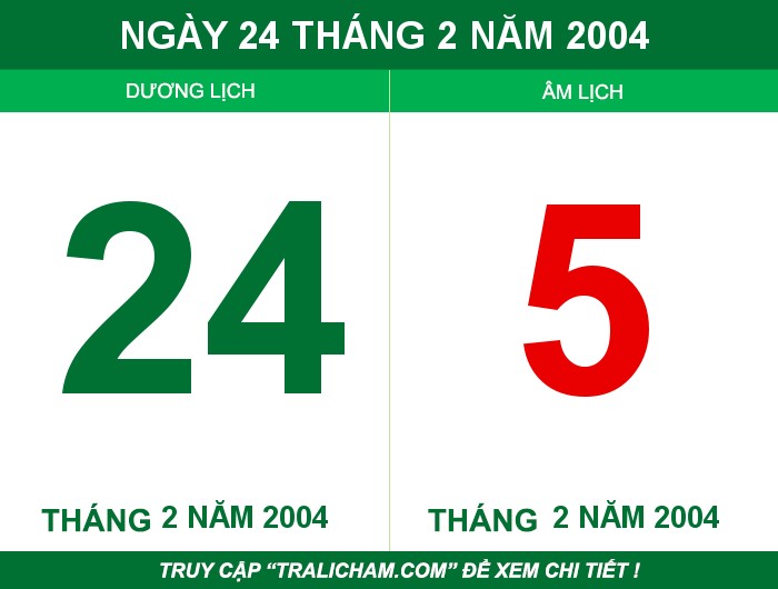 Ngày 24 tháng 2 năm 2004