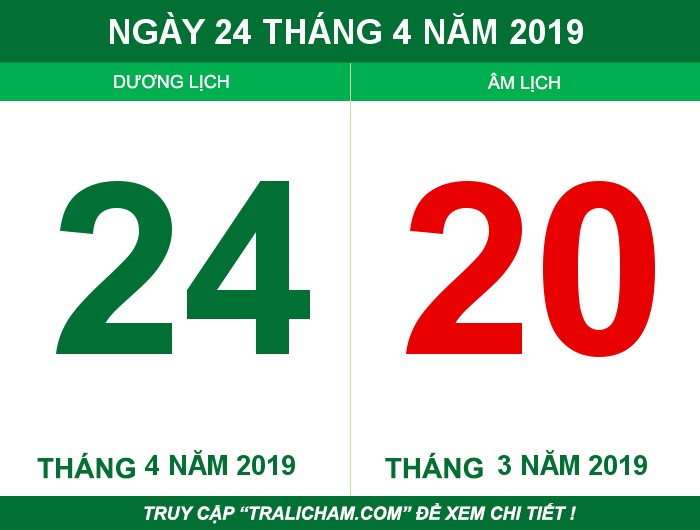 Ngày 24 tháng 4 năm 2019