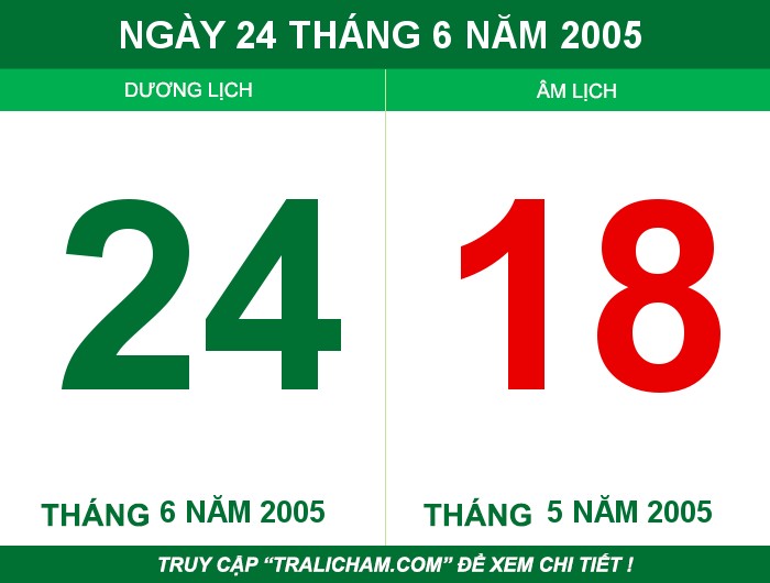 Ngày 24 tháng 6 năm 2005