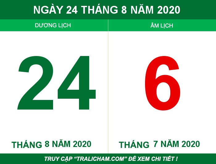 Ngày 24 tháng 8 năm 2020