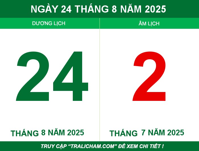 Ngày 24 tháng 8 năm 2025