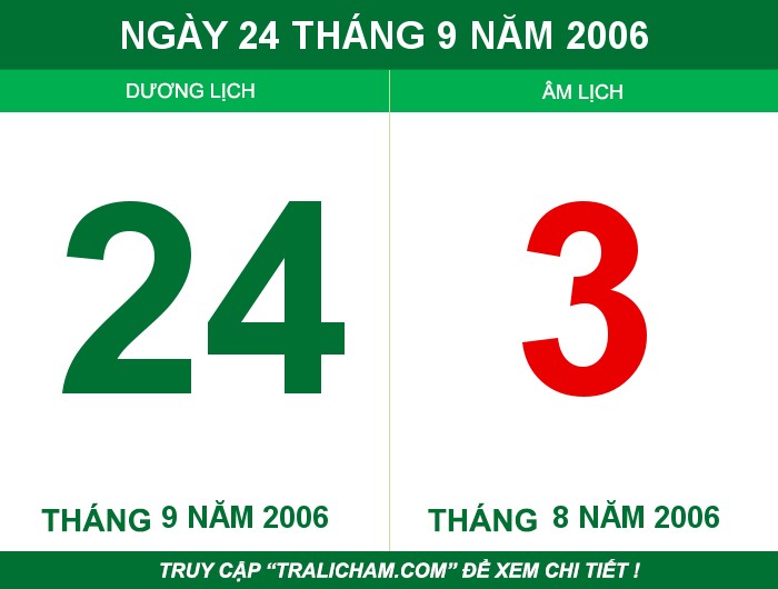 Ngày 24 tháng 9 năm 2006