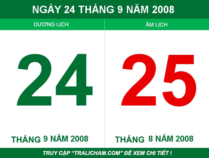 Ngày 24 tháng 9 năm 2008