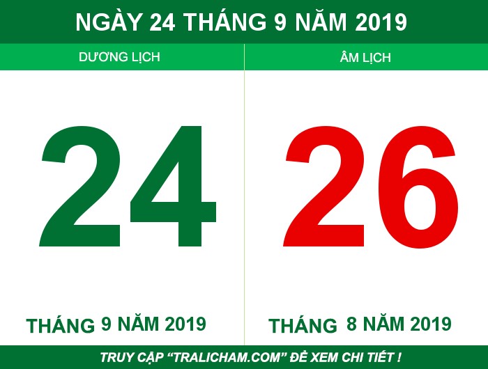 Ngày 24 tháng 9 năm 2019