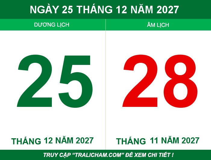 Ngày 25 tháng 12 năm 2027