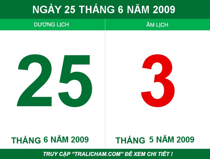 Ngày 25 tháng 6 năm 2009