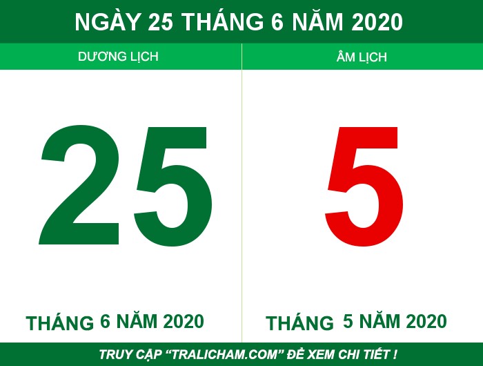 Ngày 25 tháng 6 năm 2020