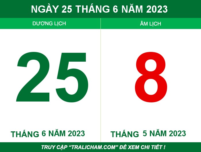 Ngày 25 tháng 6 năm 2023