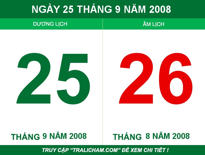 Ngày 25 tháng 9 năm 2008
