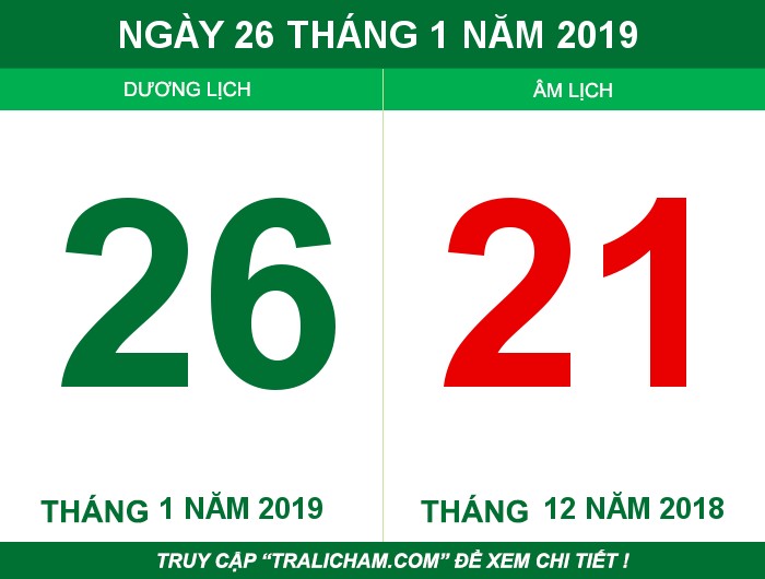 Ngày 26 tháng 1 năm 2019