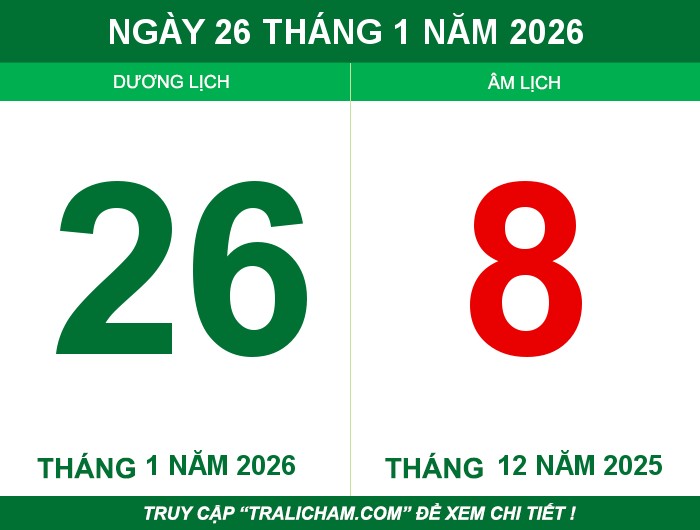 Ngày 26 tháng 1 năm 2026