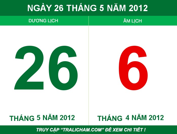 Ngày 26 tháng 5 năm 2012