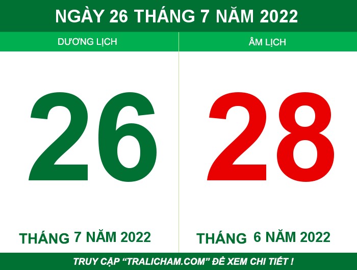 Ngày 26 tháng 7 năm 2022